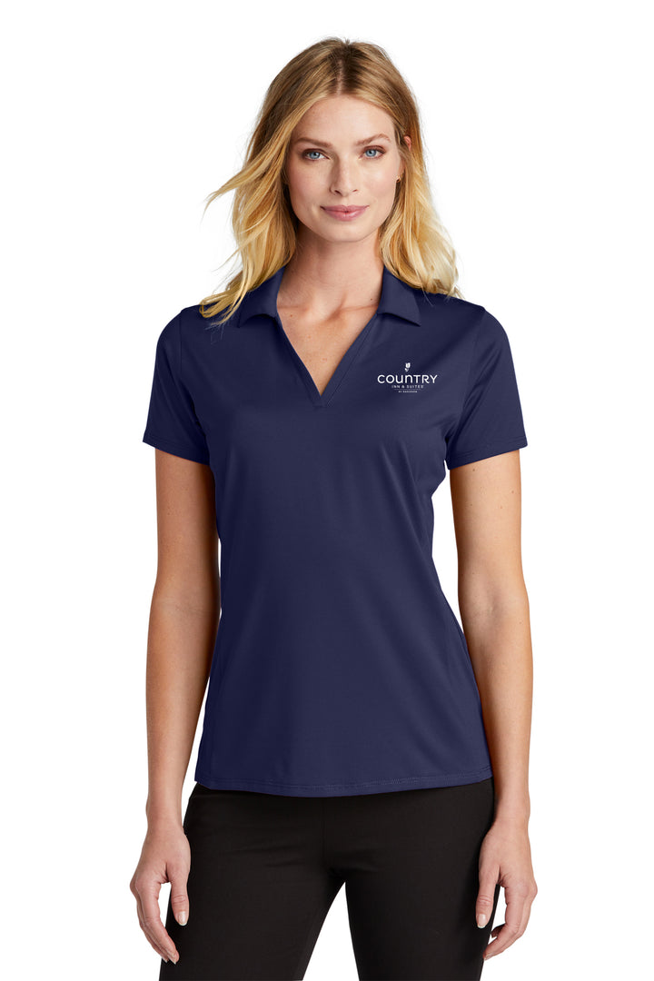 Women's Performance Staff Polo (Logo) - Country Inn & Suites