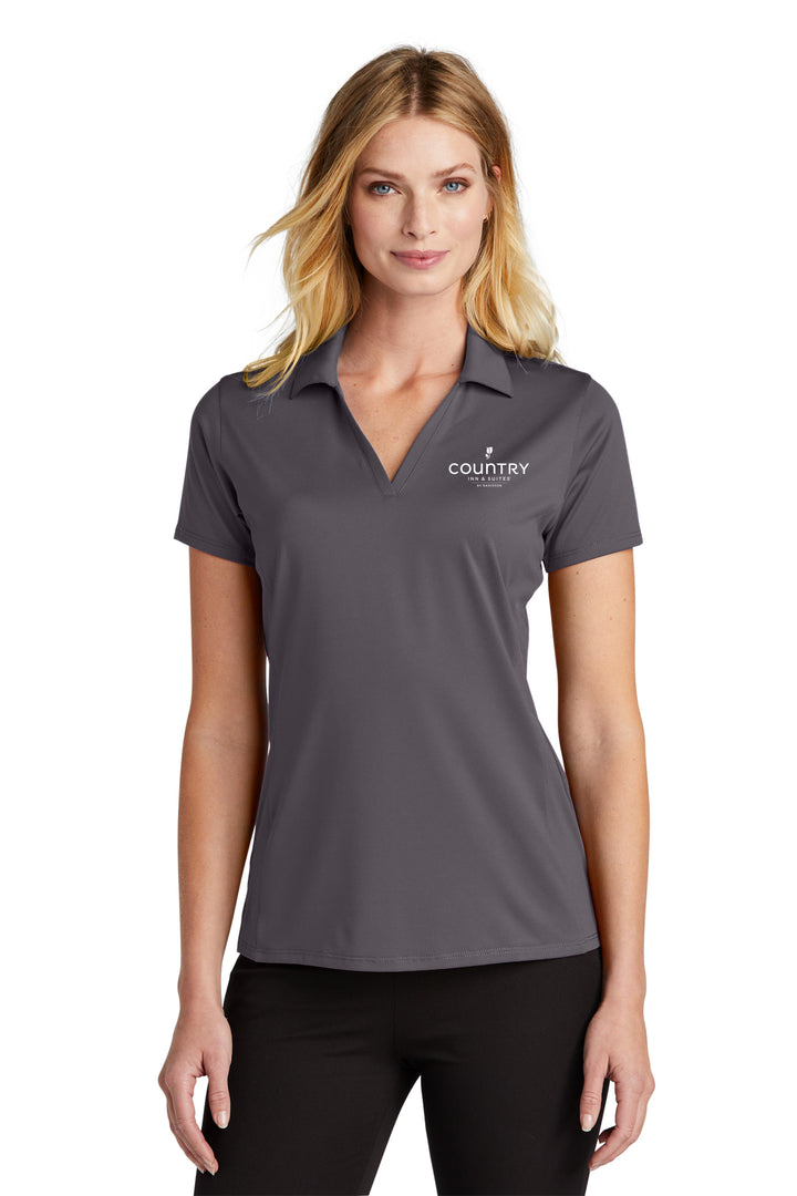 Women's Performance Staff Polo (Logo) - Country Inn & Suites