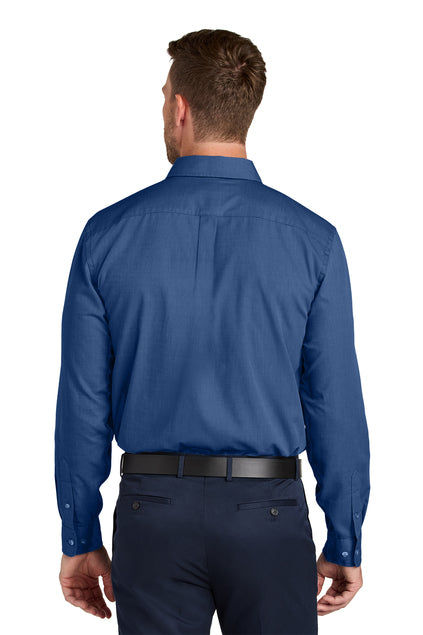 Port Authority® Long Sleeve Nailhead Easy Care Shirt (No Logo) - Country Inn & Suites