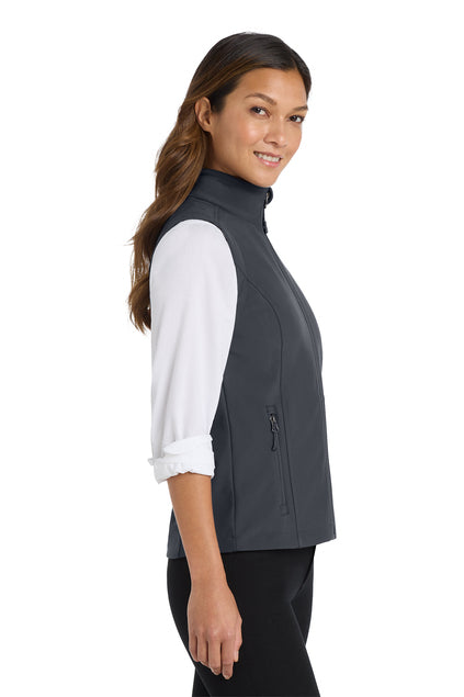 Women's Port Authority Core Soft Shell Vest (Logo) - Country Inn & Suites