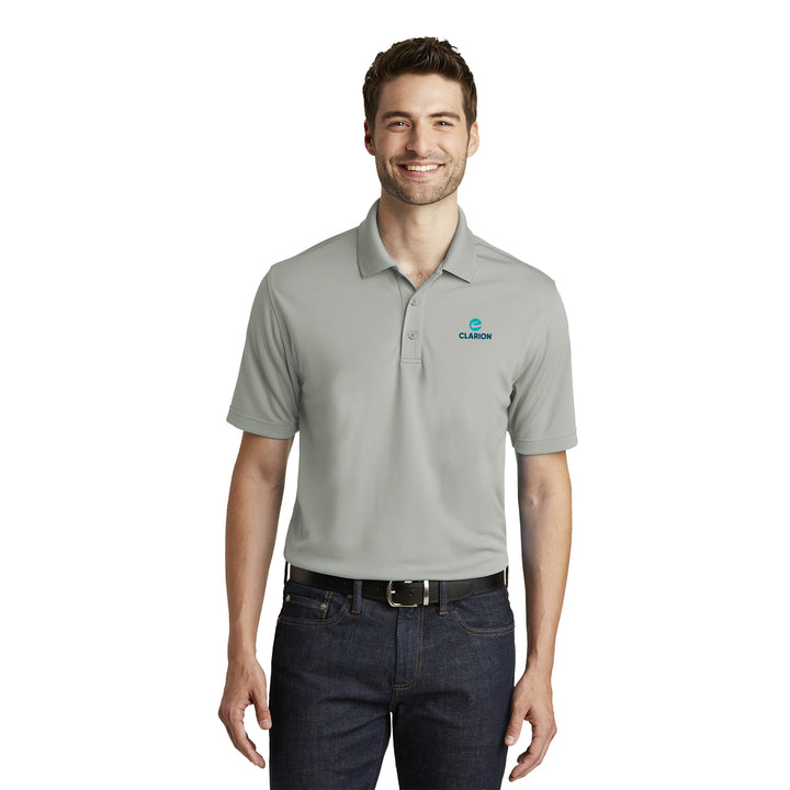 Polo de micromalla Dry Zone para hombre - Clarion