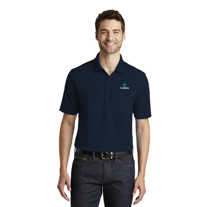 Polo de micromalla Dry Zone para hombre - Clarion