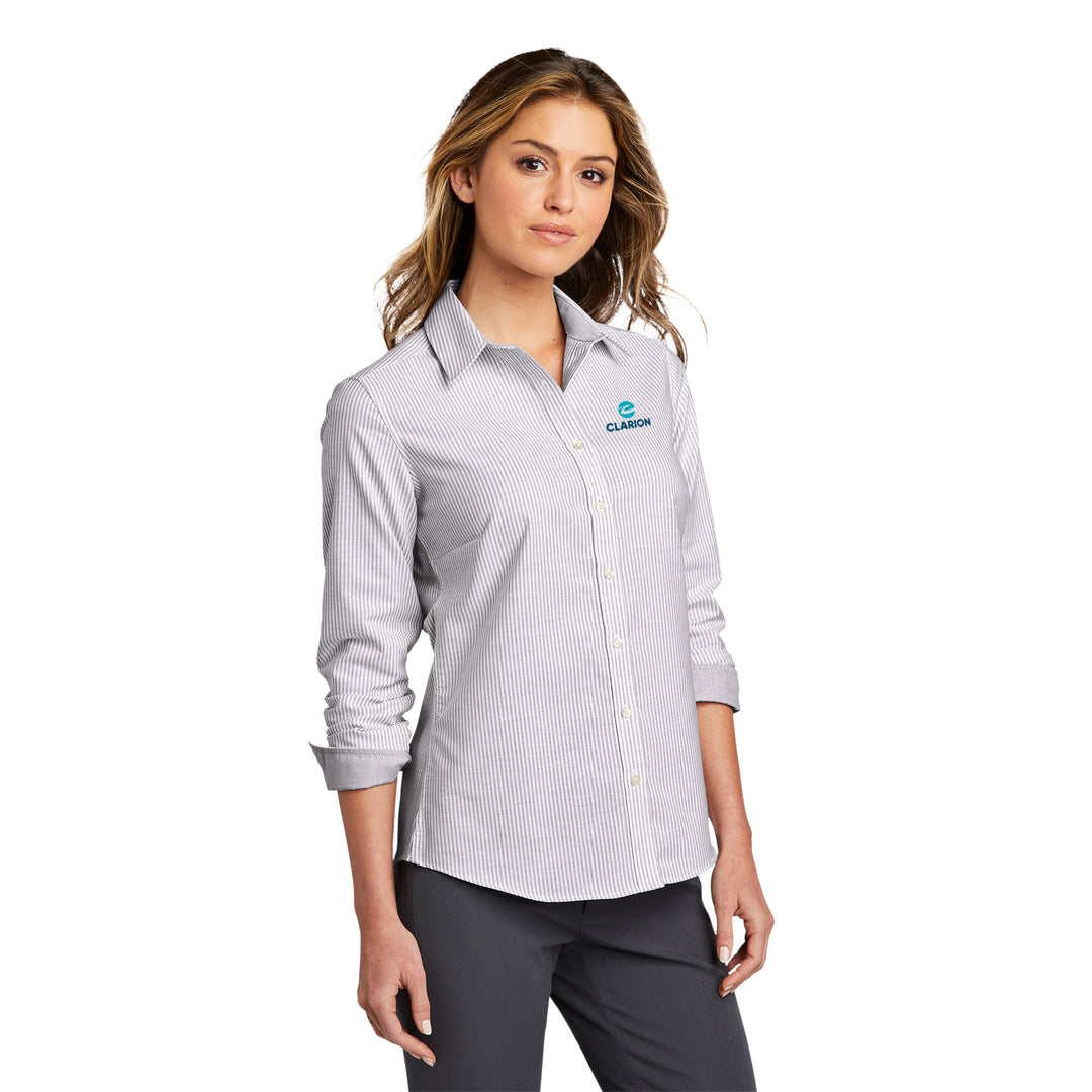 Oxford a rayas para mujer - Clarion