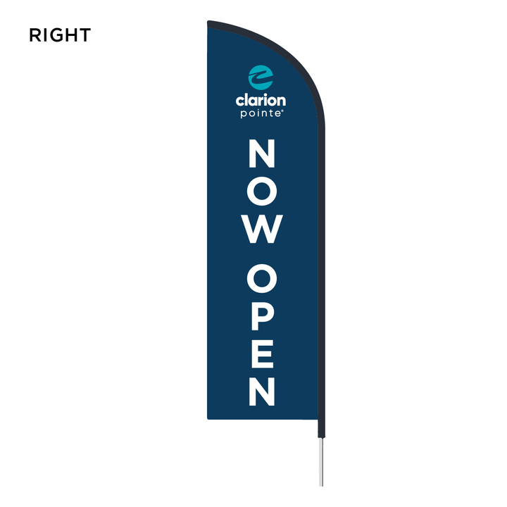 Bandera de plumas - Clarion Pointe