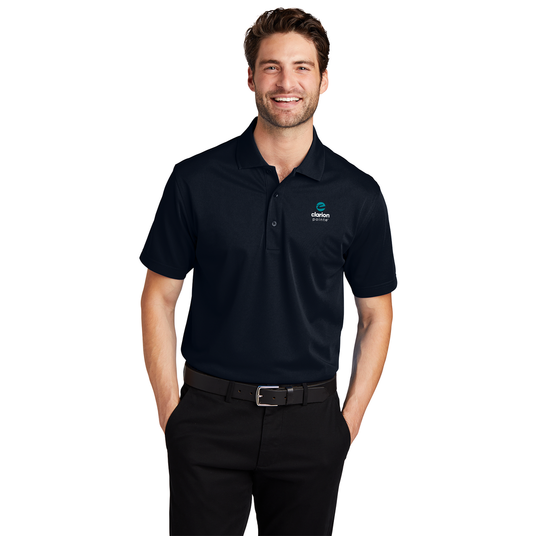 Polo de piqué técnico para hombre - Clarion Pointe
