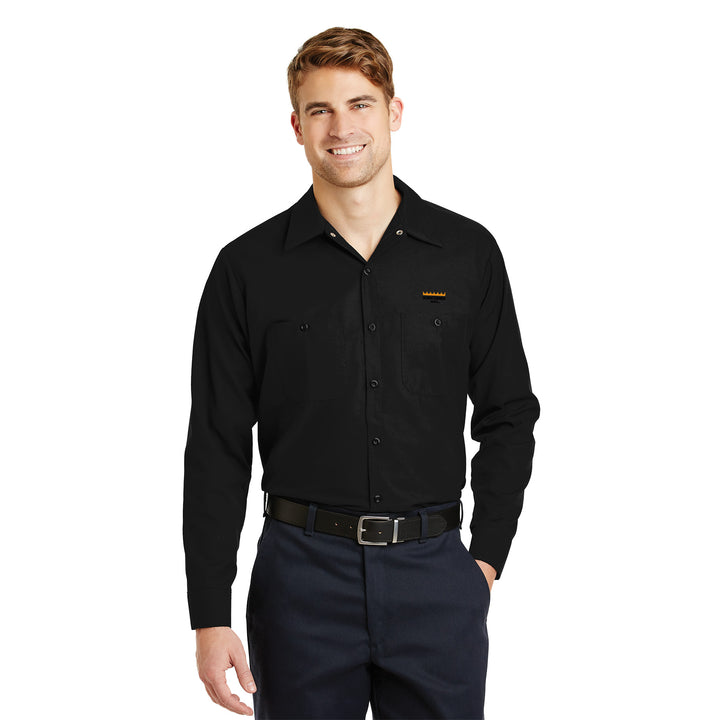 Men's Long Sleeve Work Shirt - Downtowner Inns