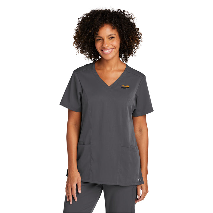 Women's Premiere Flex V-Neck Top - Downtowner Inns