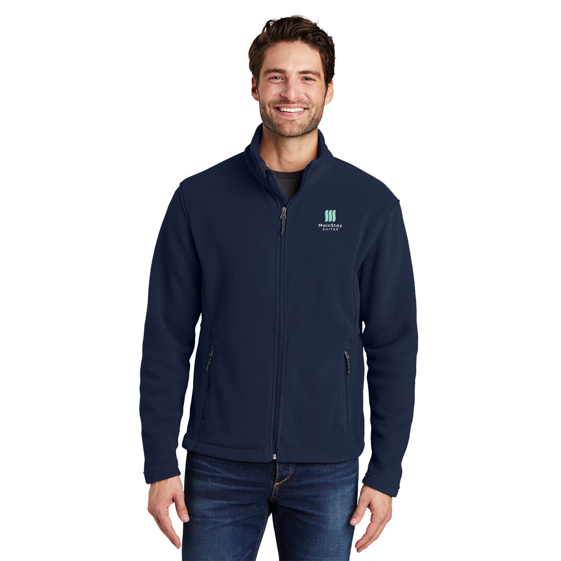 Men's Value Fleece Jacket - MainStay Suites – Sable Hotel Supply