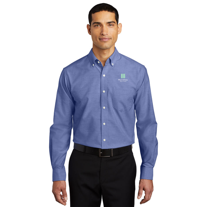 Camisa Oxford SuperPro para hombre - MainStay Suites