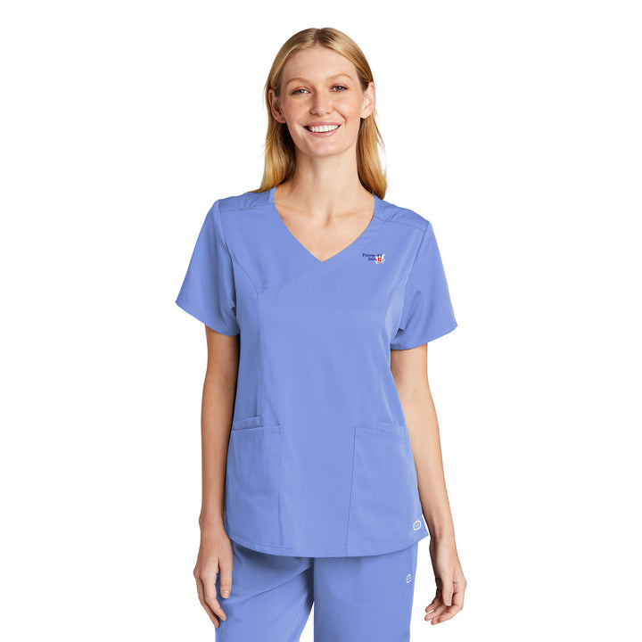 Women’s Premiere Flex Mock Wrap Top - Passport Inn
