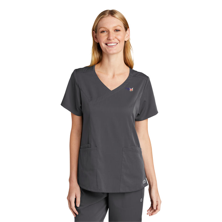 Women’s Premiere Flex Mock Wrap Top - Passport Inn
