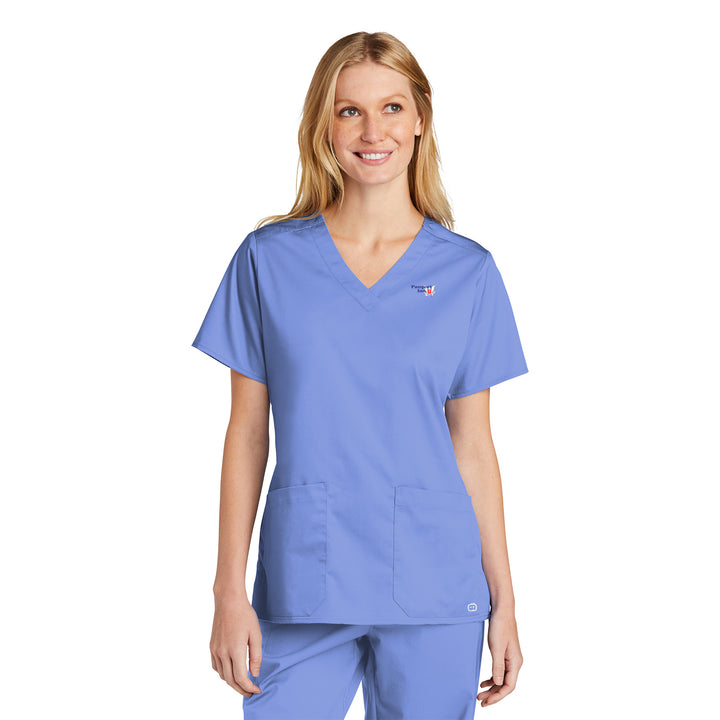 Women's V-Neck Top - Passport Inn