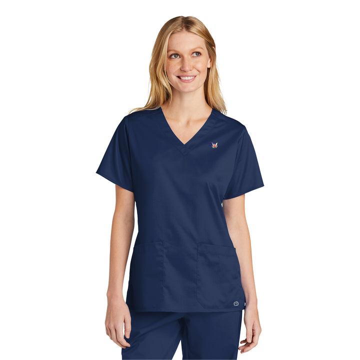 Women's V-Neck Top - Passport Inn