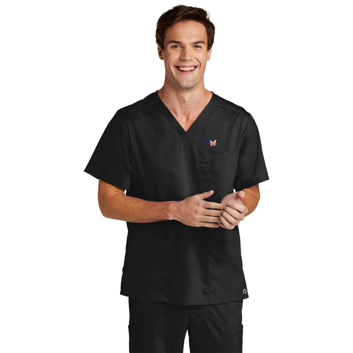 Men’s Premiere Flex V-Neck Top - Passport Inn