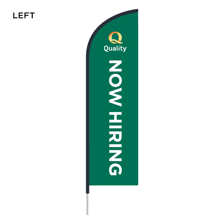 Bandera de plumas - Quality Inn