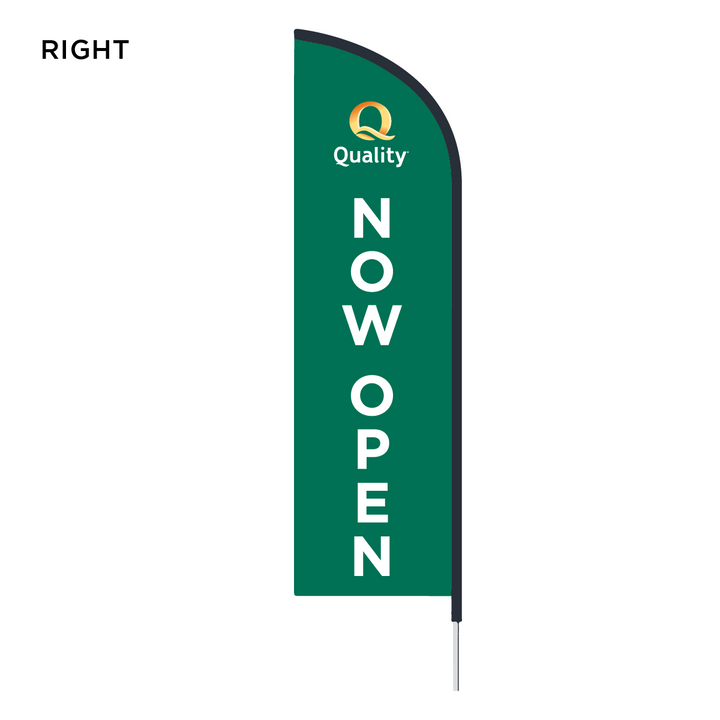 Bandera de plumas - Quality Inn