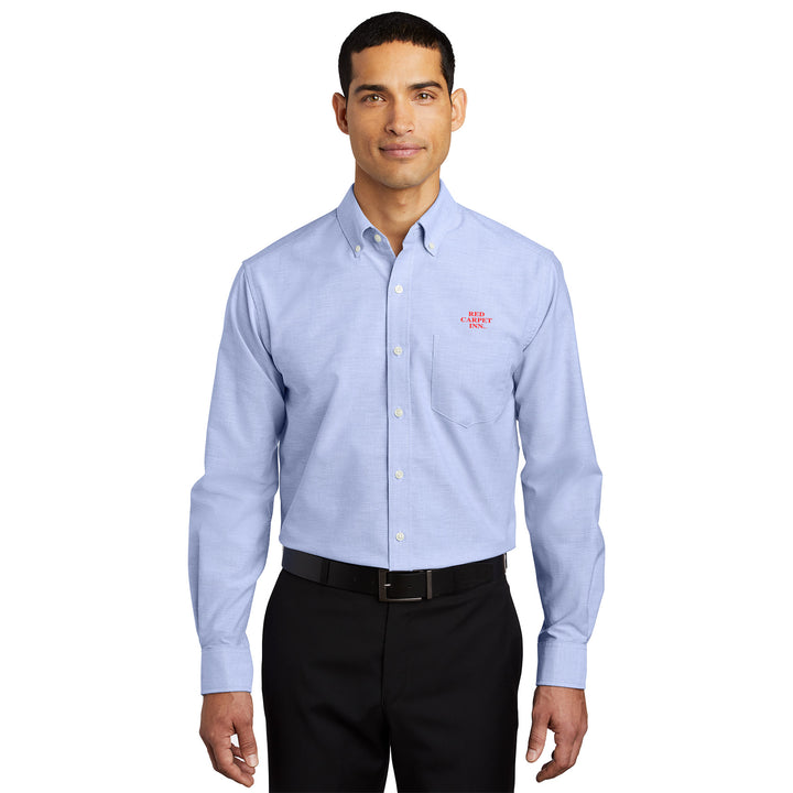 Men's SuperPro Oxford Shirt - Red Carpet Inn