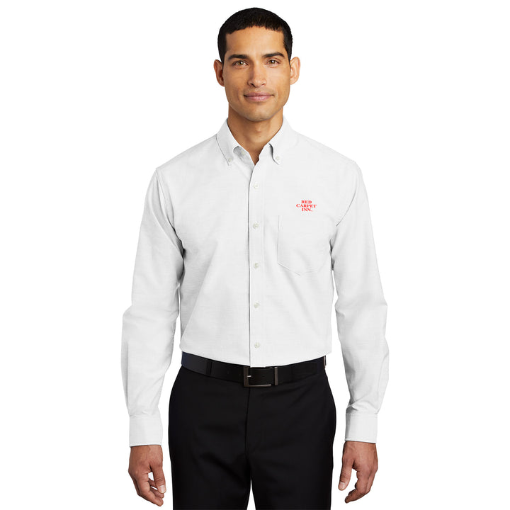 Men's SuperPro Oxford Shirt - Red Carpet Inn