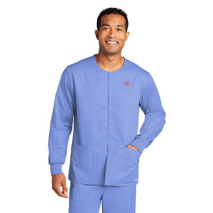 Unisex Snap-Front Jacket - Red Carpet Inn
