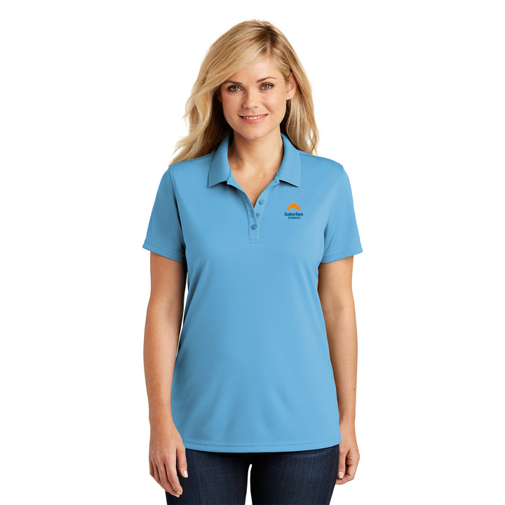 Polo de micromalla Dry Zone para mujer - Suburban Studios