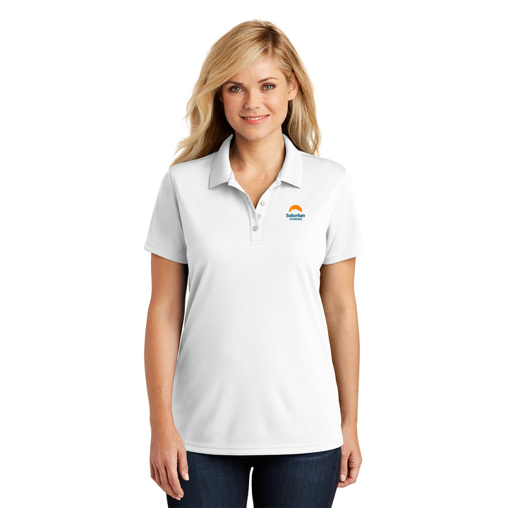 Polo de micromalla Dry Zone para mujer - Suburban Studios