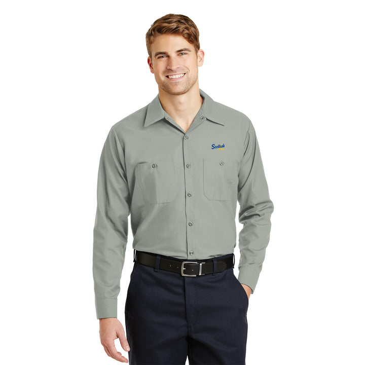 Men's Long Sleeve Work Shirt - Scottish Inns
