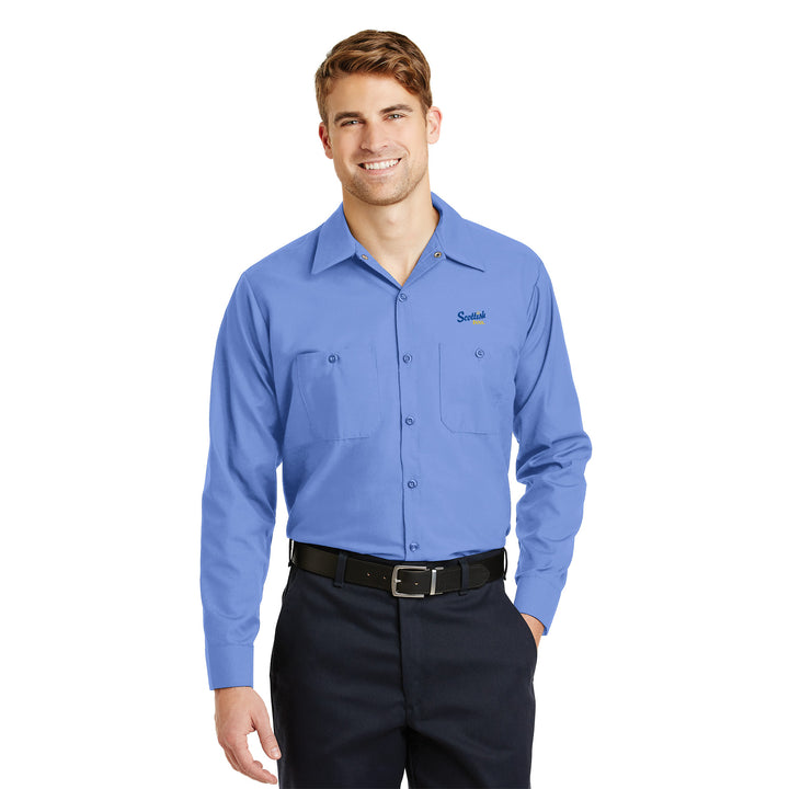 Men's Long Sleeve Work Shirt - Scottish Inns