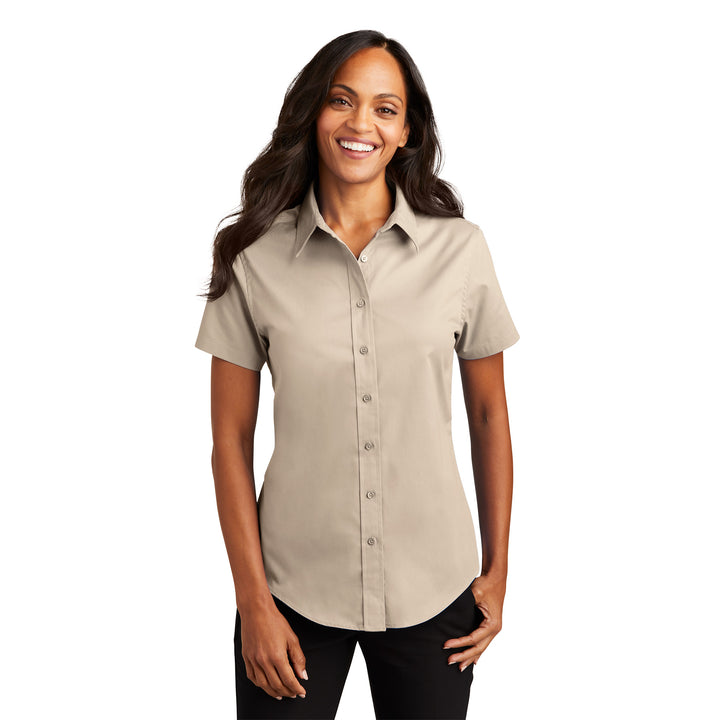 Women's Short Sleeve Easy Care Shirt - Dual Brand