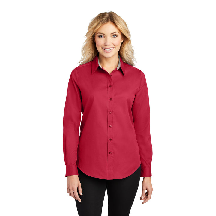 Women's Easy-Care Long Sleeve Shirt - Red Lion Inn & Suites
