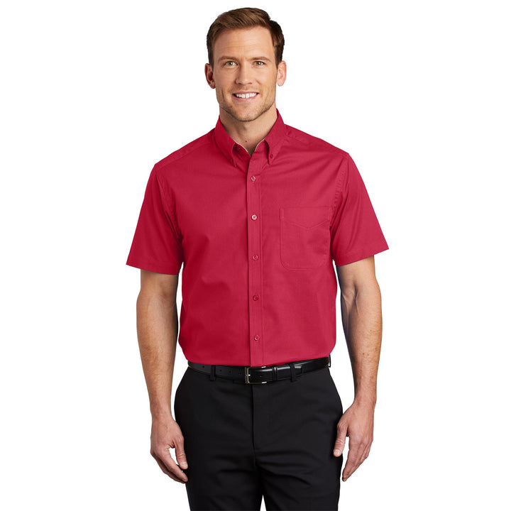 Men's Short Sleeve Easy Care Shirt - Red Lion Inn & Suites