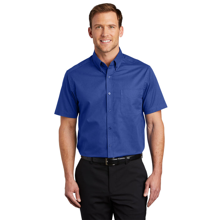 Men's Short Sleeve Easy Care Shirt - Rodeway Inn