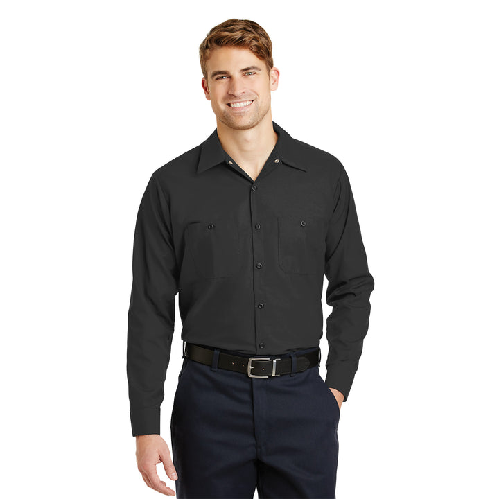Men's Long Sleeve Work Shirt - Red Lion Hotels