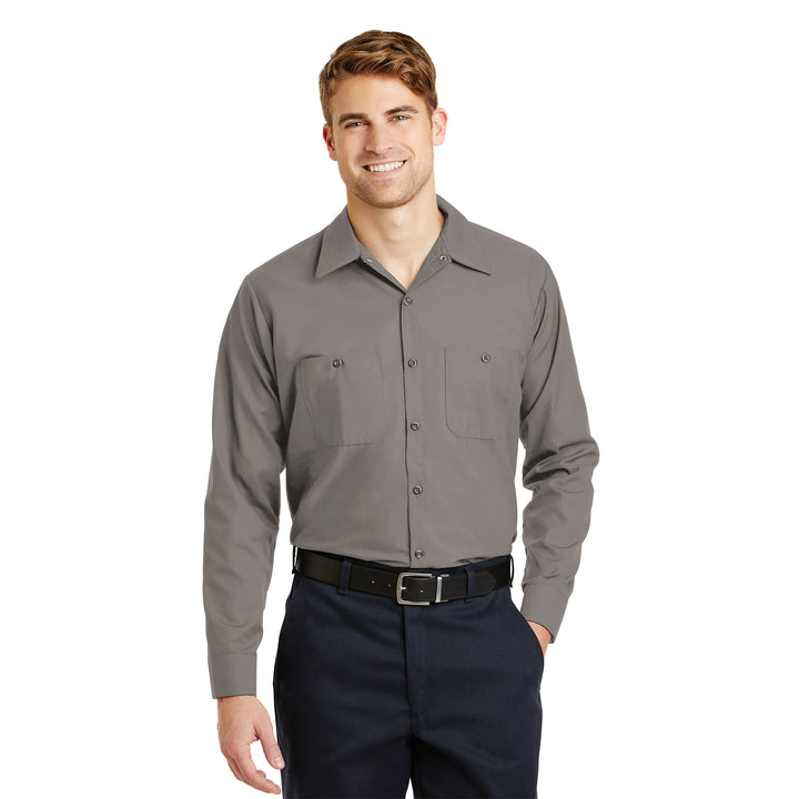 Men's Long Sleeve Work Shirt - Dual Brand