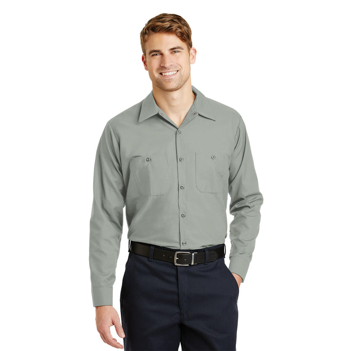 Men's Long Sleeve Work Shirt - Dual Brand