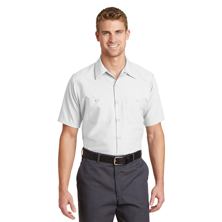 Men's Short Sleeve Work Shirt - Americas Best Value Inn
