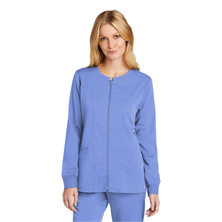 Women’s Premiere Flex Full-Zip Scrub Jacket - Red Lion Inn & Suites