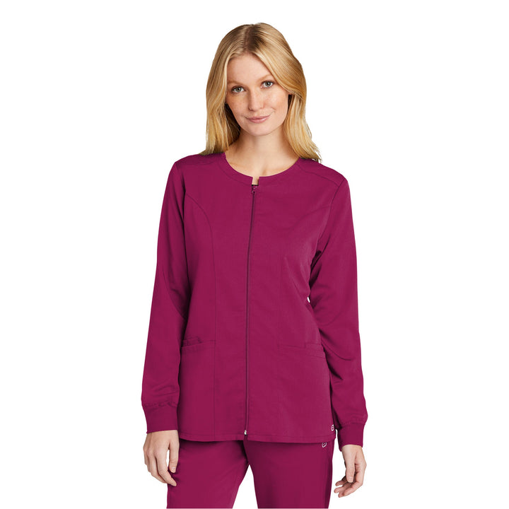 Women’s Premiere Flex Full-Zip Scrub Jacket - Red Lion Inn & Suites