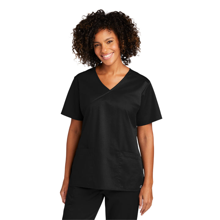 Women's Mock Wrap Top - Canadas Best Value Inn
