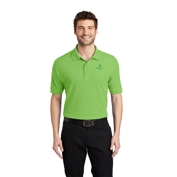Polo de la soie de soie pour hommes - Suites de Woodspring