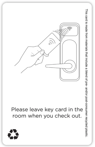 Tarjeta RFID - WoodSpring Suites