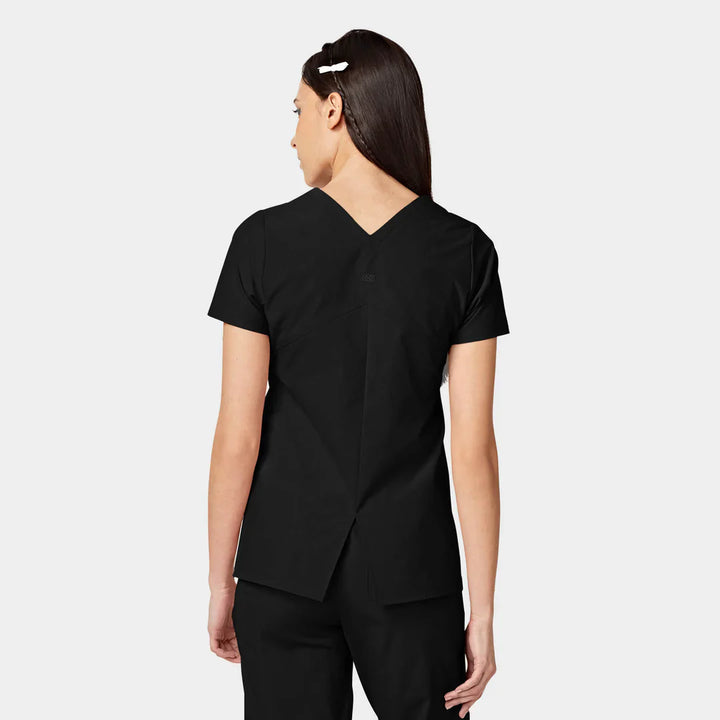 CRESSY Women's ABC Two Pocket V-Neck Scrub Top - Ascend