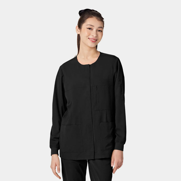 Women's ABC Scrub Jacket (No Logo) - Country Inn & Suites