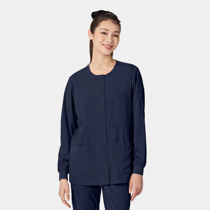 Women's ABC Scrub Jacket - Red Carpet Inn