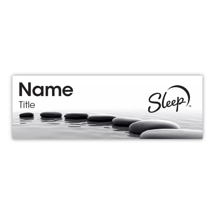3" x 1" Name Badge - Sleep Inn