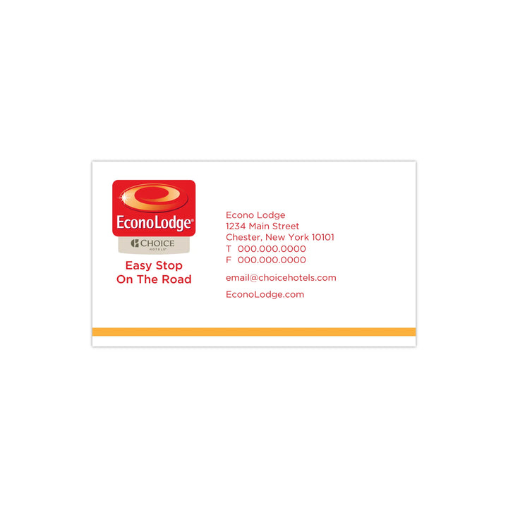 Business Card - Econo Lodge