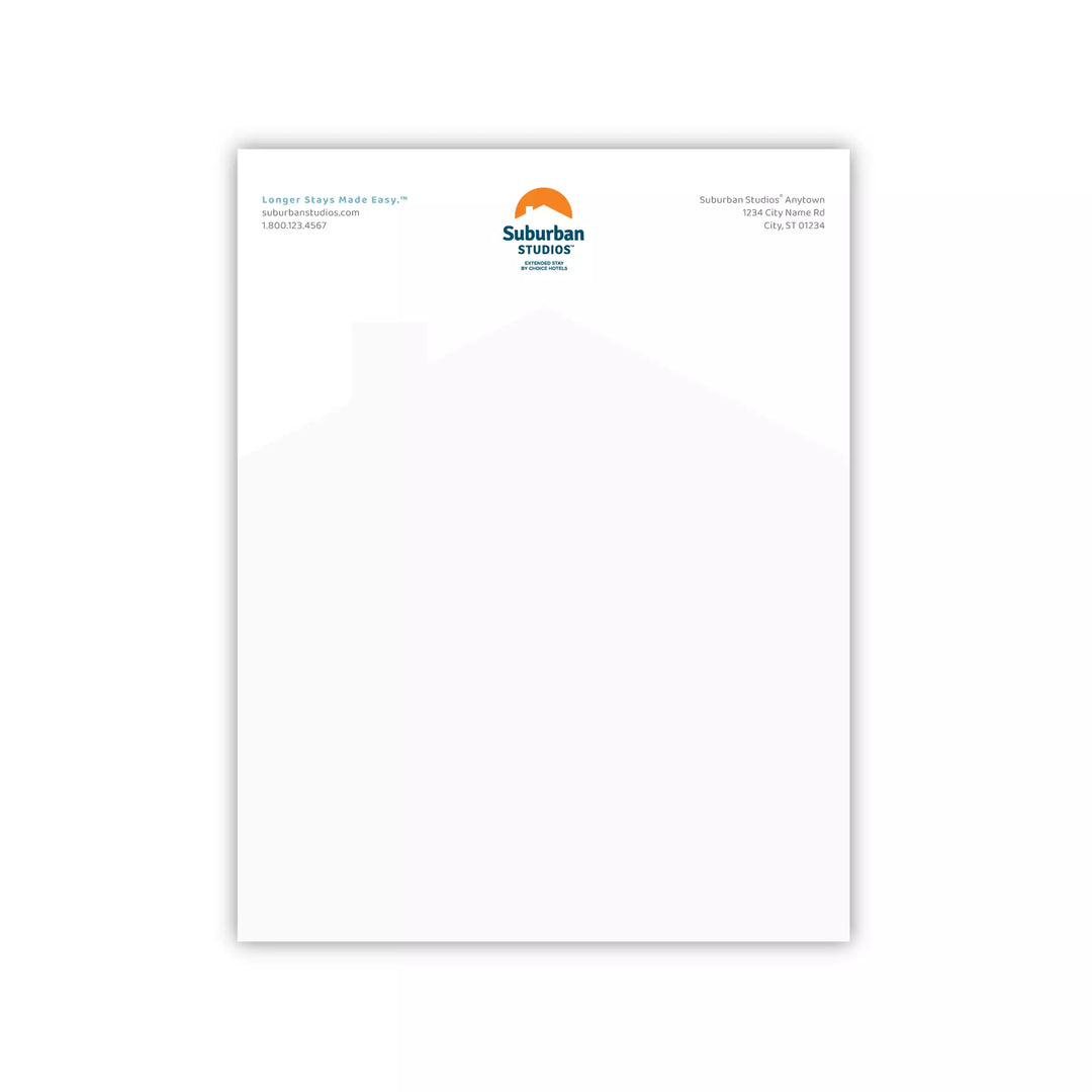 Suburban Letterhead - Sable Hotel Supply