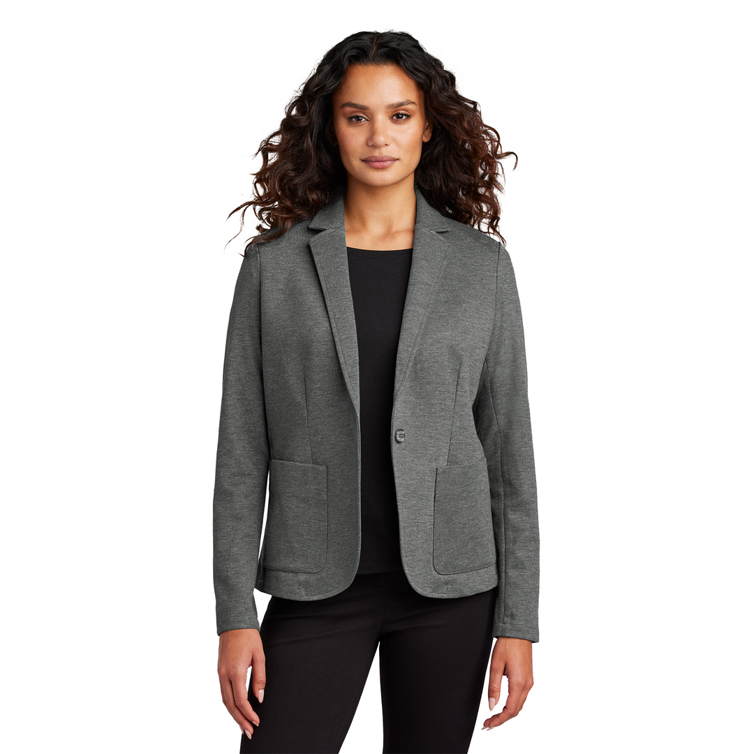 Mercer+Mettle Women`s Relaxed Knit Blazer - WoodSpring Suites