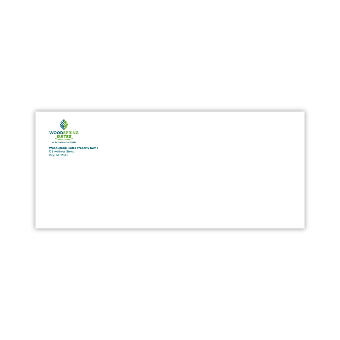 #10 Envelope - WoodSpring - Sable Hotel Supply
