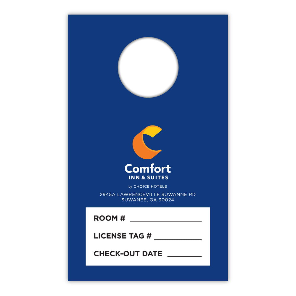 Vehicle Parking Hangers - Sable Hotel Supply