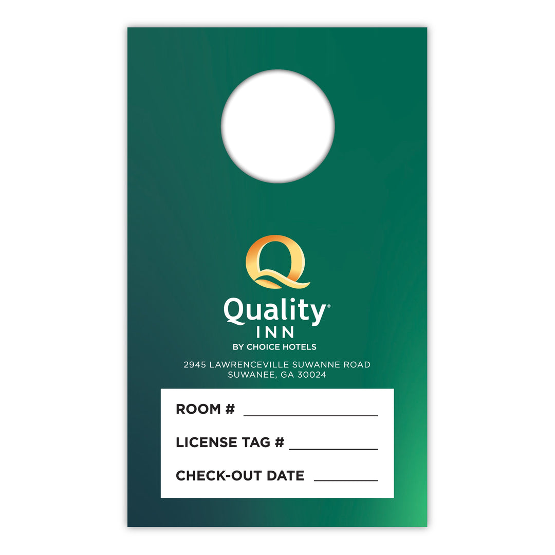 Vehicle Parking Hangers - Sable Hotel Supply